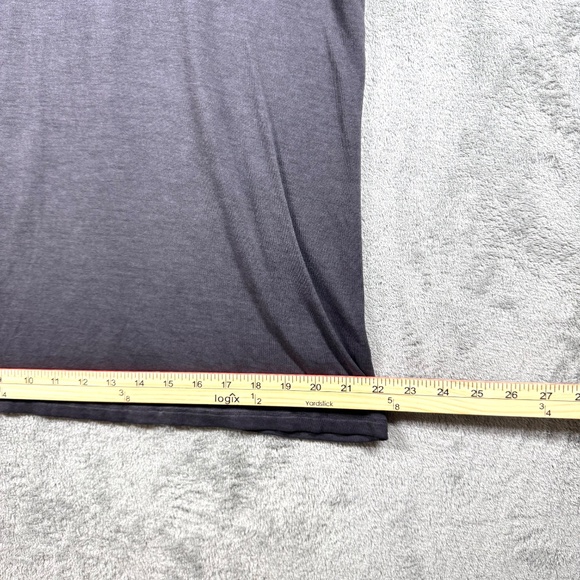 Torrid Women’s 2X Grey Super Soft Burnout Knit Tee Short Sleeve Plus Size Top - Picture 6 of 8